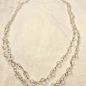 Elegant Silver Chain Necklace